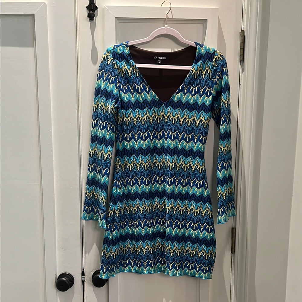Bell sleeves dress
